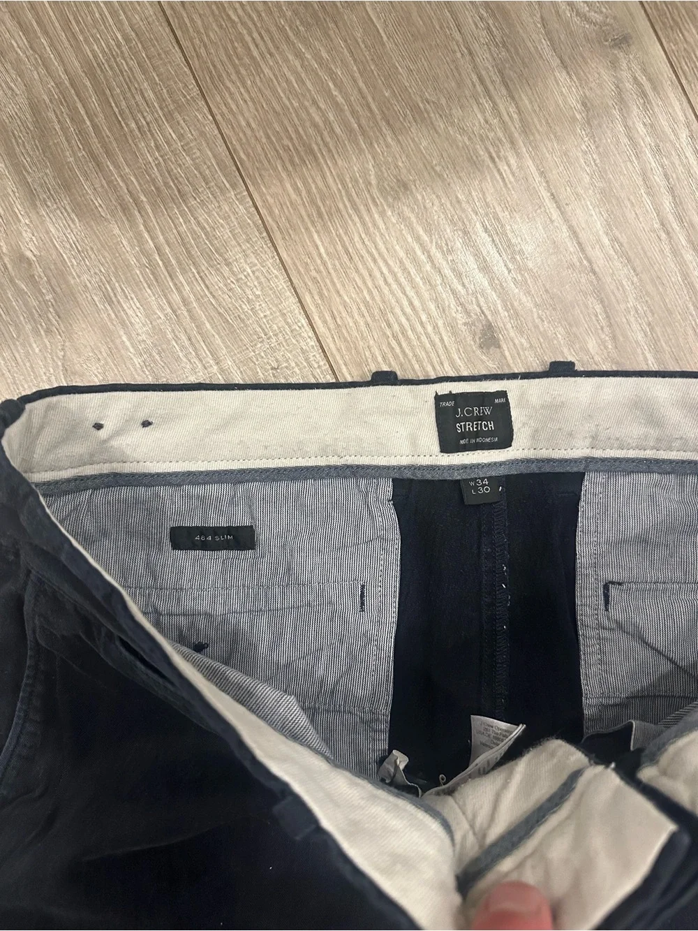 J. Crew Black Men’s Chinos